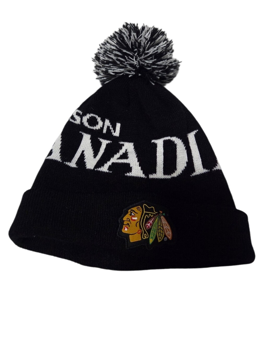 Chicago Blackhawks Molson Canadian Winter Hat Touqe